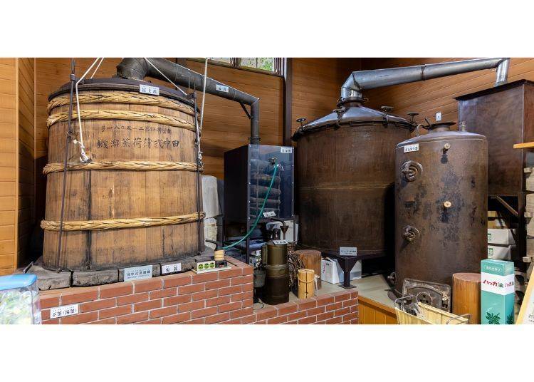 ▲ The Tanaka-style Mint Distiller