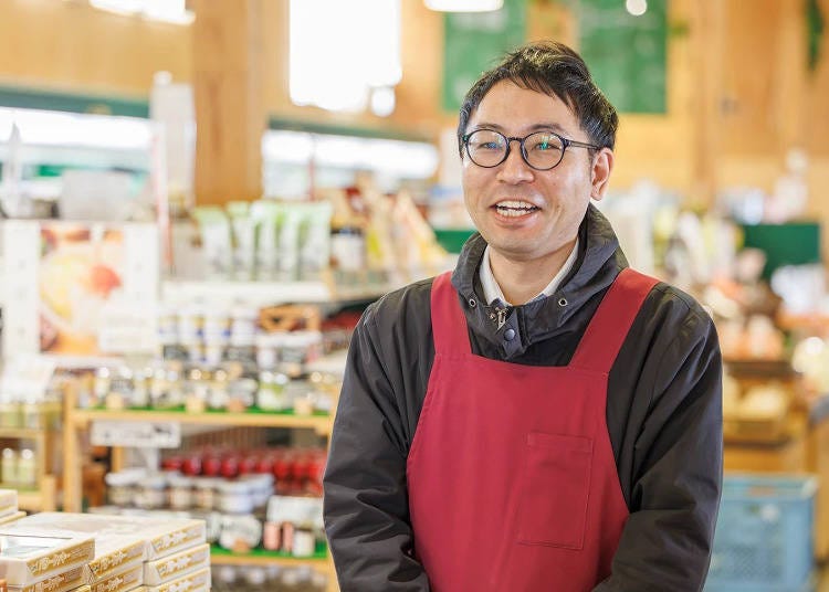 ▲Store Manager Daisuke Matsumoto