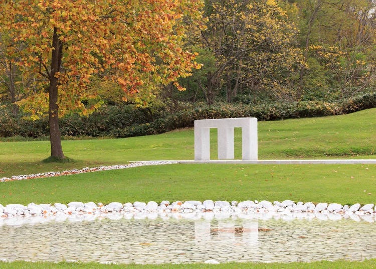 ▲Tenmoku and the Water Plaza