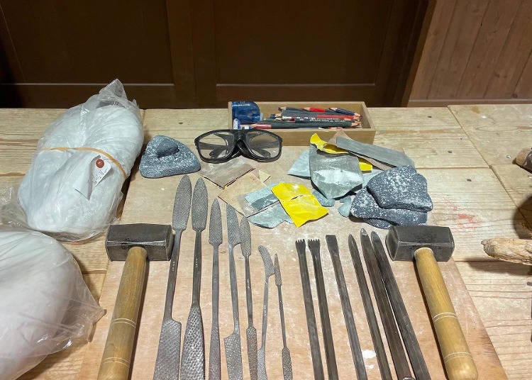 ▲Tools are available to borrow free of charge.