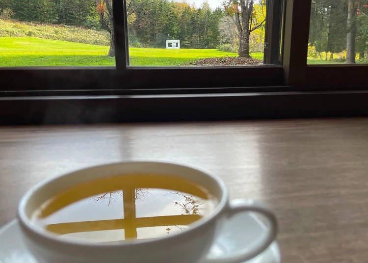 ▲After the workshop, participants can unwind over tea at Cafe Arte.