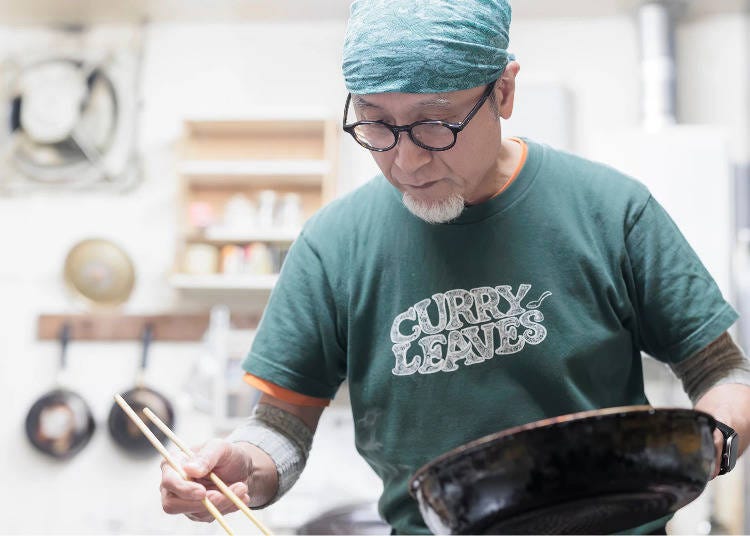 ▲Senda was actually the first to cook the curry and the toppings separately