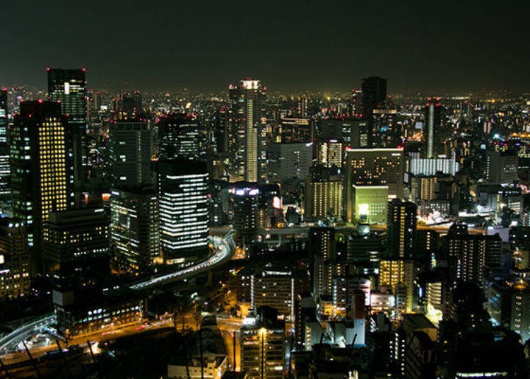 ▲東南西北，一直往遠方前去的夜景，真想這樣一直觀賞下去