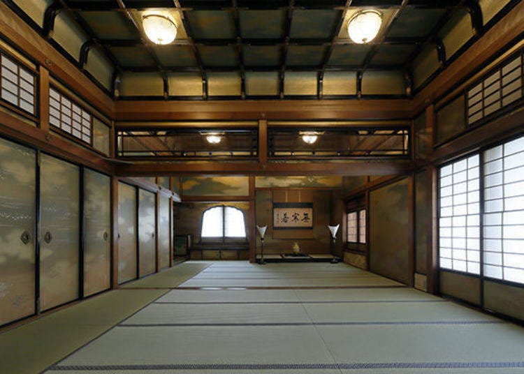 ▲ The Onari no Ma. The Kato Mado [window] is in the rear left