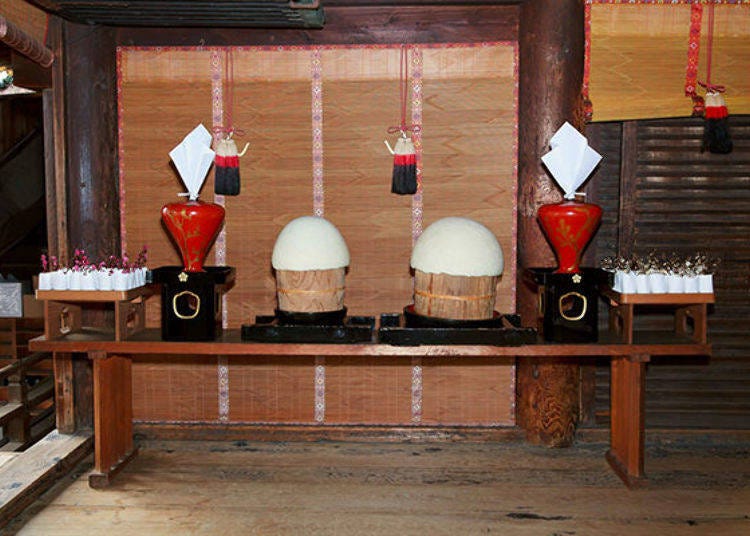 ▲A scene from the Baikasai (Plum Blossom Festival) The Baikasai is held to mark the anniversary of Sugawara no Michizane’s death, and has 900 years of history behind it.