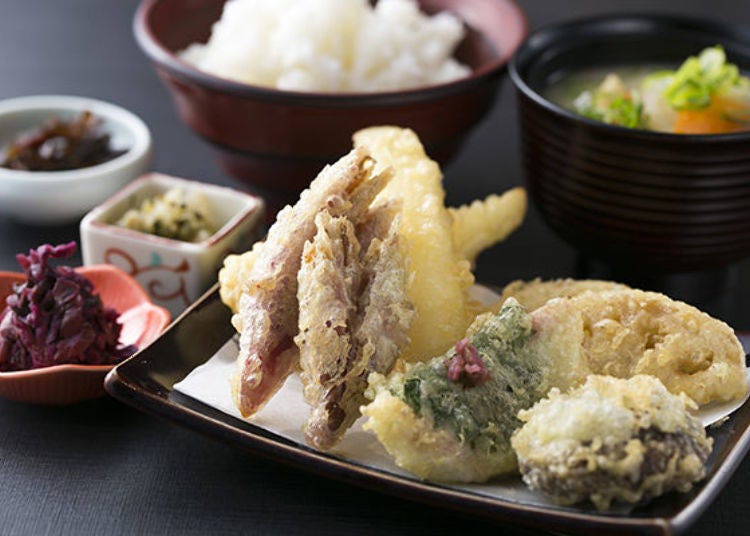 Tsukemono tempura