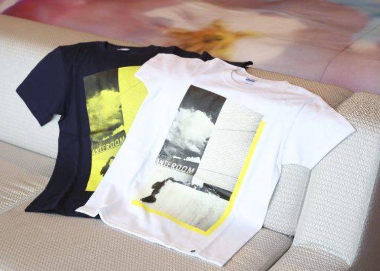 ▲這是飯店獨創的T-shirt，飯店人員也有穿喔！（1件3800日圓、含稅價格）