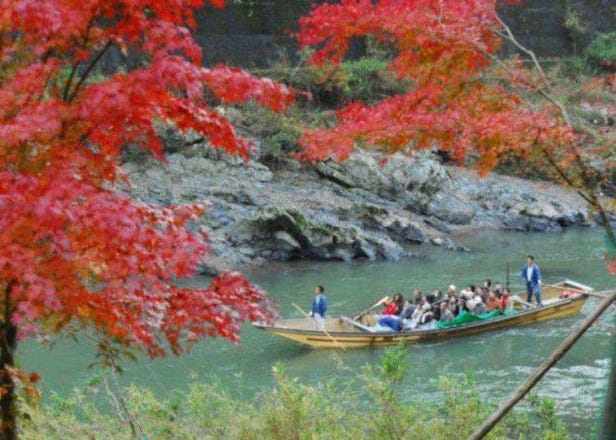 【目前暫停營業】京都的招牌觀光景點「保津川遊船」比想像中還能享受刺激和自然溪谷的美景！