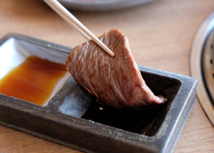 ▲Short ribs with sweet and succulent fat: sensational!