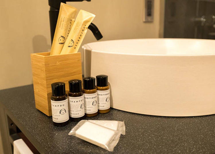 ▲It seems like even all the toiletries in each room have a Snoopy design.