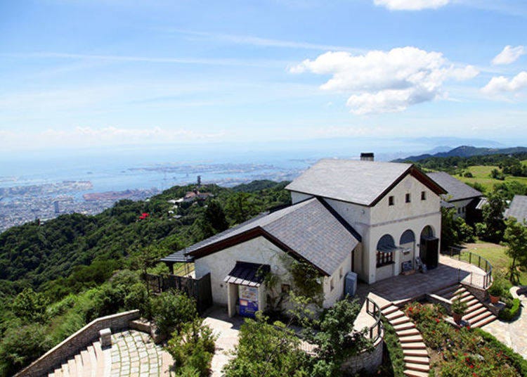 ▲ It is below the Observation Tower. (Photo provided by Mt. Rokko Tourism Co., Ltd.)