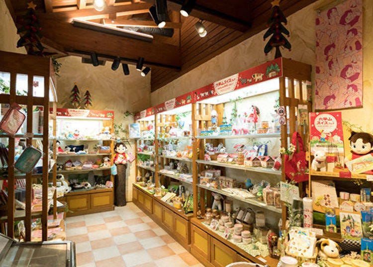 ▲During the event Heidi character goods were sold at the Little Horti variety shop.