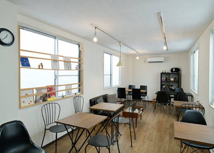▲The second floor can seat about 20 people comfortably.