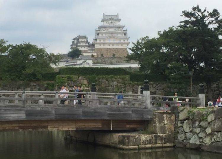 ▲ Beautiful Himeji Castle, also known as the White Egret.