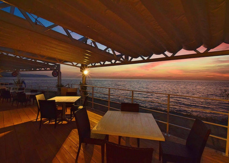 ▲Take a look at this beautiful sunset!