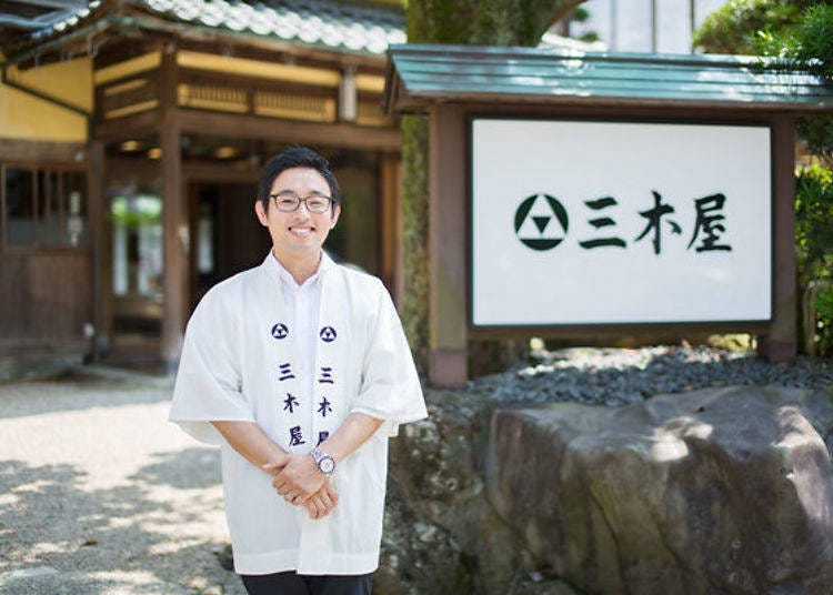 ▲Daisuke Kataoka is Mikiya’s 10th generation young proprietor