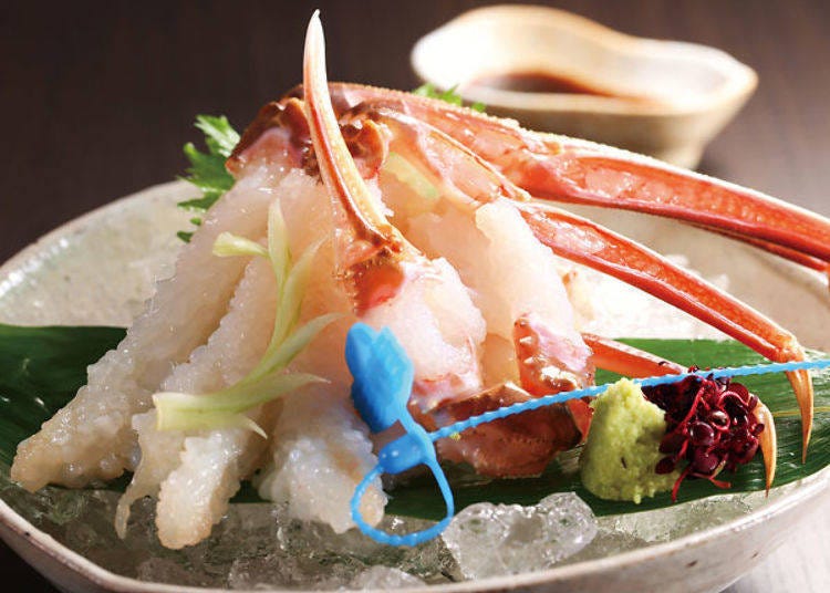 ▲Tsuiyama Crab is said to be the best quality snow crab