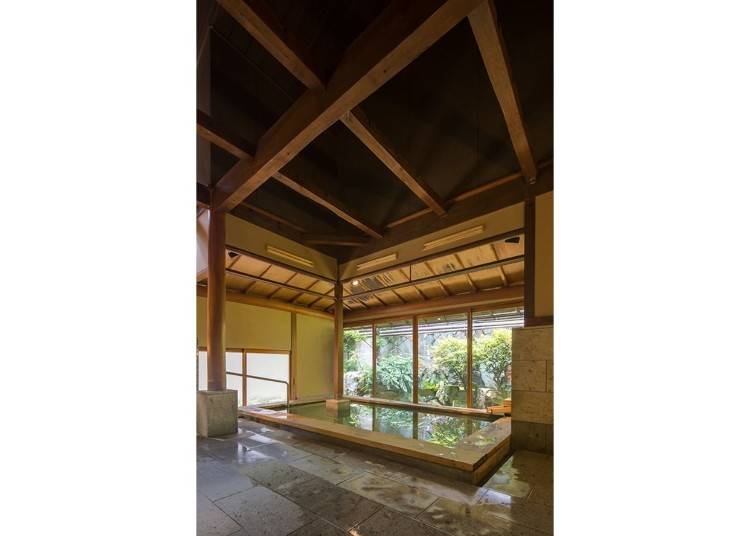 ▲Mikiya’s indoor bath - Hiiragi-no-Yu