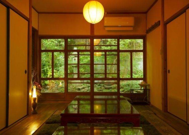 ▲ There is also a tatami space in the rear where you can leisurely relax.