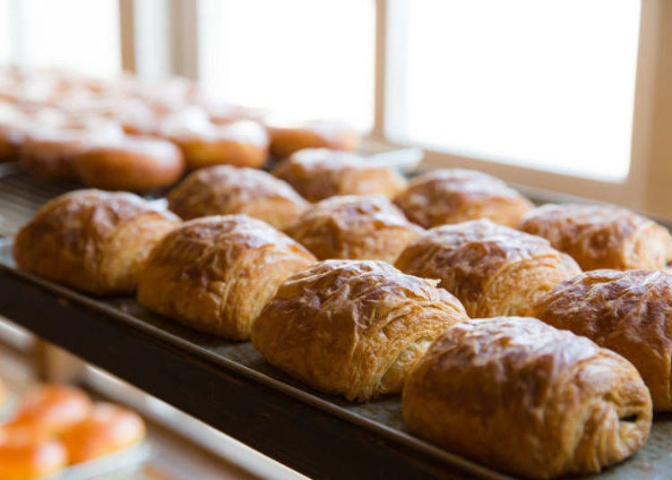 ▲All the bread is freshly baked between 11:00 a.m. and noon. That is the best time to visit.