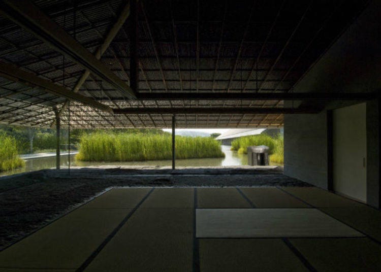▲A space with an open feeling that makes you relax