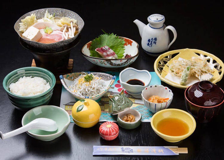 ▲Kama-age Shirasu Gozen (1,700 yen tax included) *2,160 yen with shirasu-no kakiage