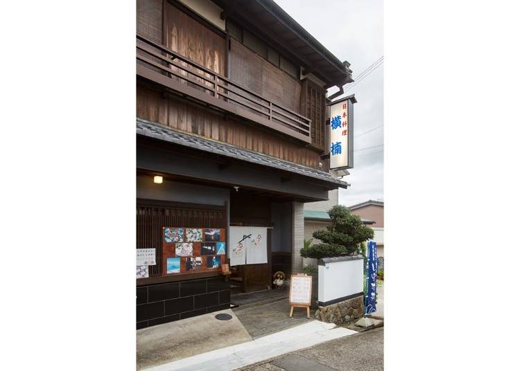 ▲The exterior of Yokugusa reminds of us of the good old days of Japan