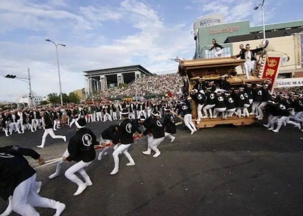 오사카 기시와다의 ’단지리 마츠리(축제)’와 ‘조카마치(성을 중심으로 형성된 마을)’의 매력