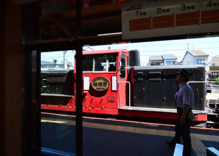 ▲토롯코 열차의 동력 차량