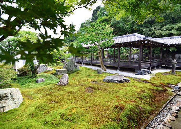 ▲ Following the course you can also see the Rokudo Garden, which represents the six worlds of heaven, human realm, Asura realm, purgatory of animal passion, purgatory of hunger, and hell.