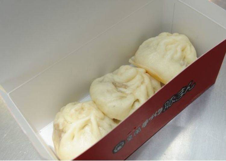 ▲You can also put the pork buns you made in a box to take home with you.