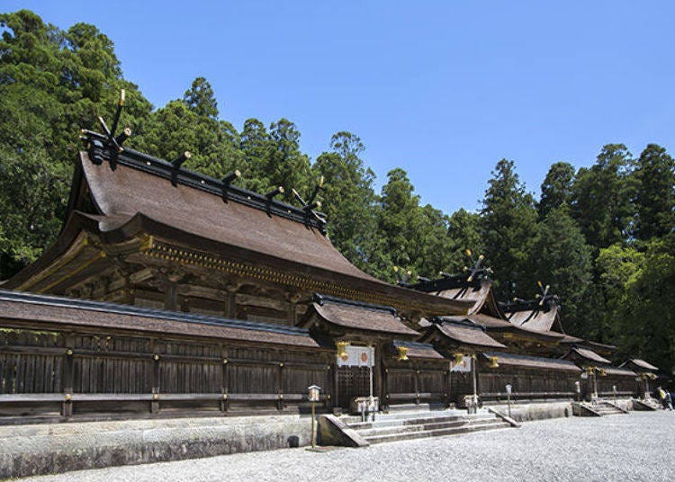 ▲ Goshaden (main building of the shrine)