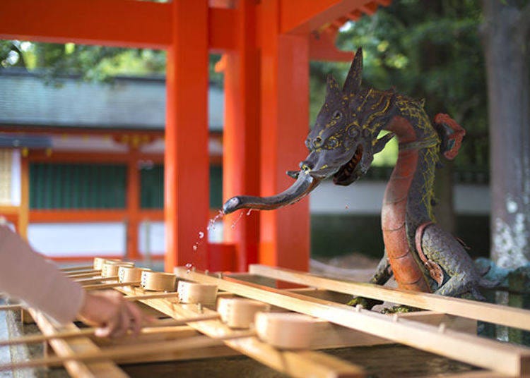 The pristine appearance of Kumano Hayatama Grand Shrine