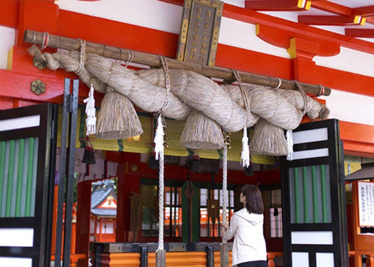 ▲非常靈驗的主祭神 熊野速玉大神