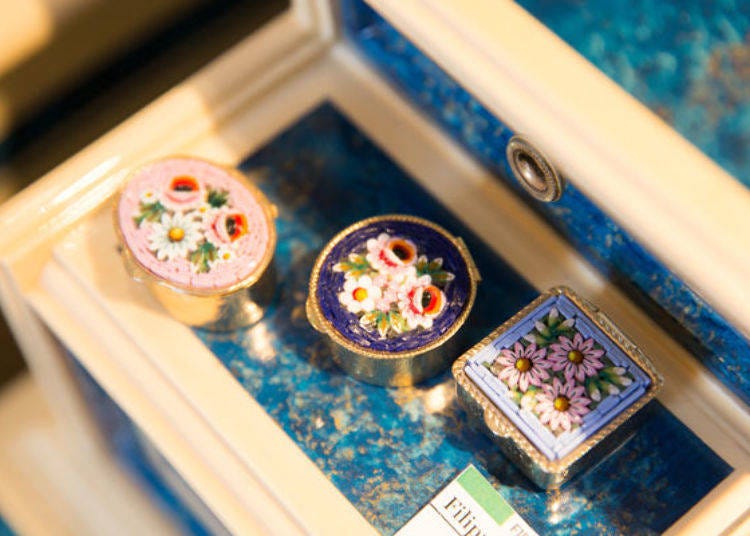 ▲ Italian pill cases (prices begin at 3,456 yen including tax)