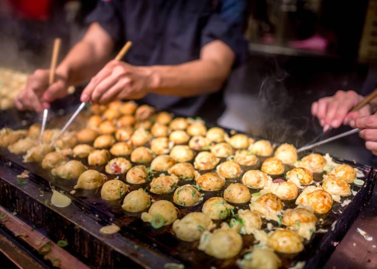 Osaka is bursting with food that foreign visitors are crazy about!
