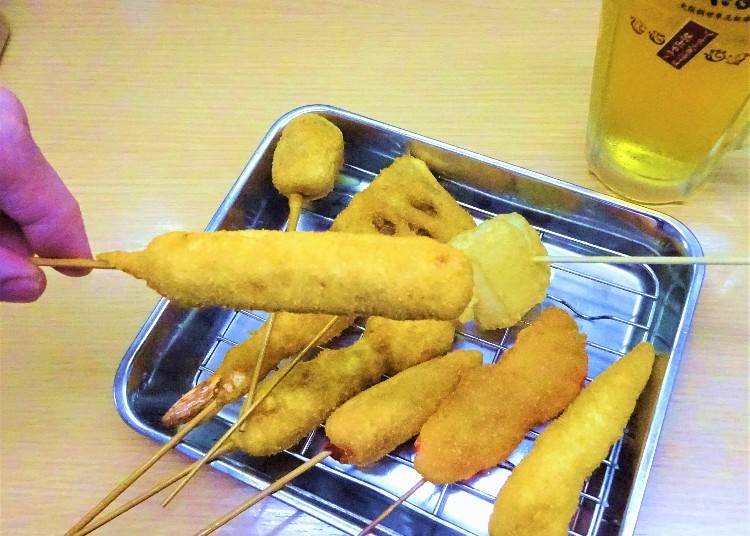 大阪グルメ「串カツ」ってどんな料理？