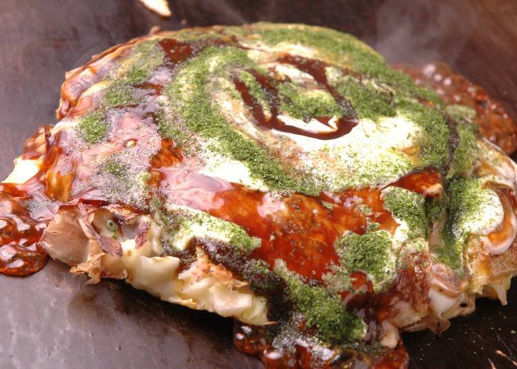 Decorated with a spiral of mayonnaise: Mizunoyaki (1,405 yen, tax included)