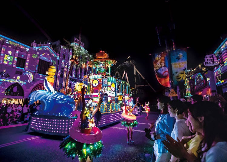 Universal Spectacle Night Parade. Image provided by: Universal Studios Japan