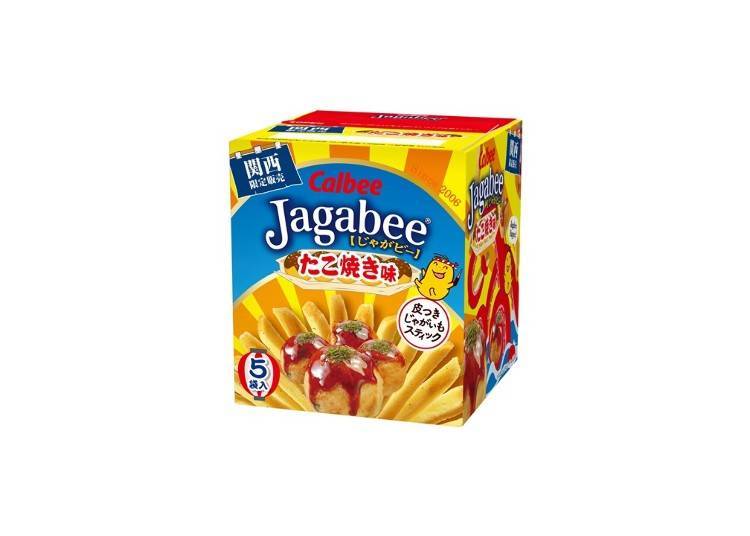 Jagabee Takoyaki Flavor 80g, 378 yen (with tax)