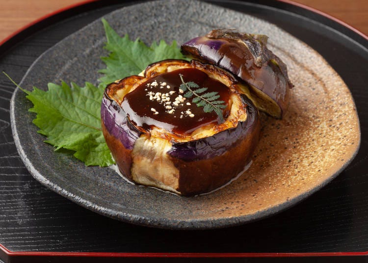 Miso Glazed Kamonasu Eggplant (Image: PIXTA)