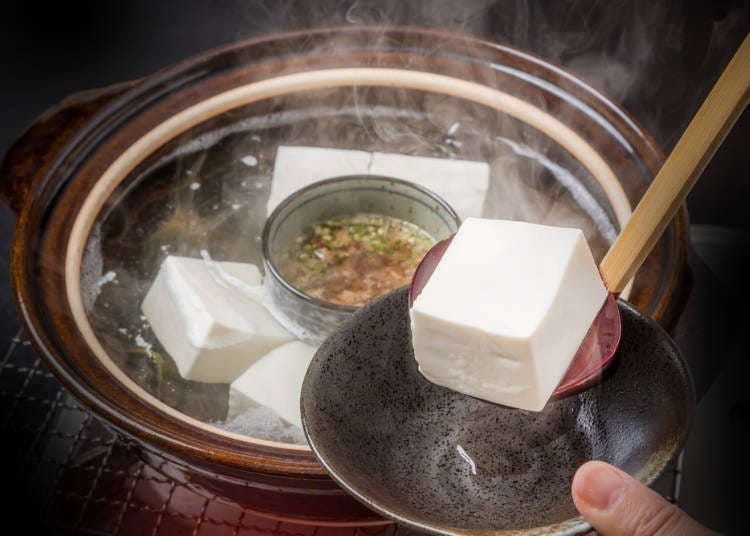 1.温かくてヘルシーな湯豆腐