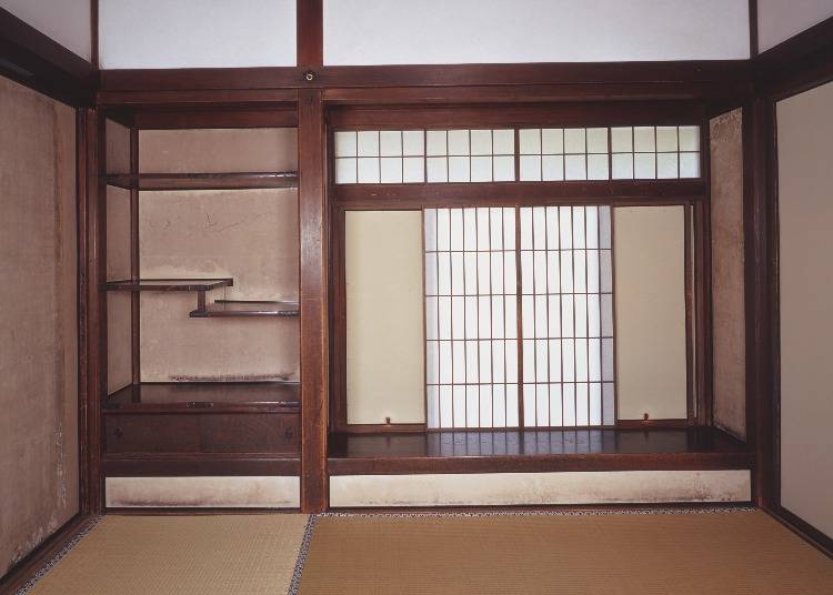 Dojinsai, the study of Togu-do Hall (C) Jisho-ji
