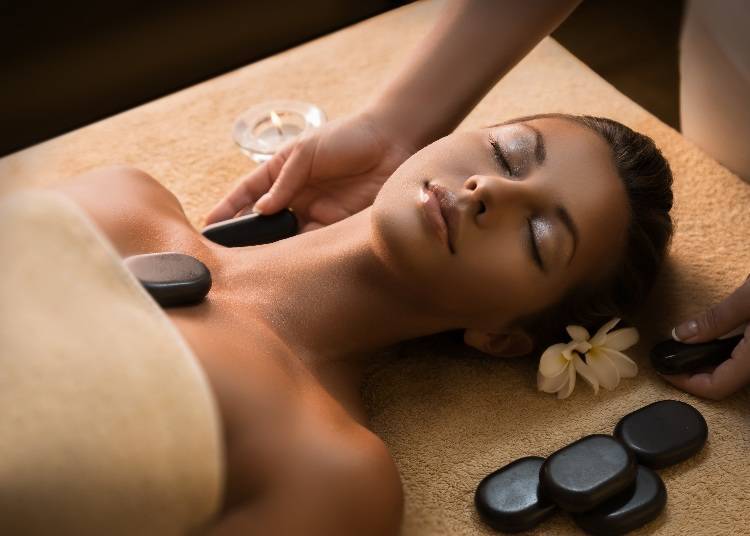 Spa treatments utilizing Kyoto products provide unparalleled relaxation