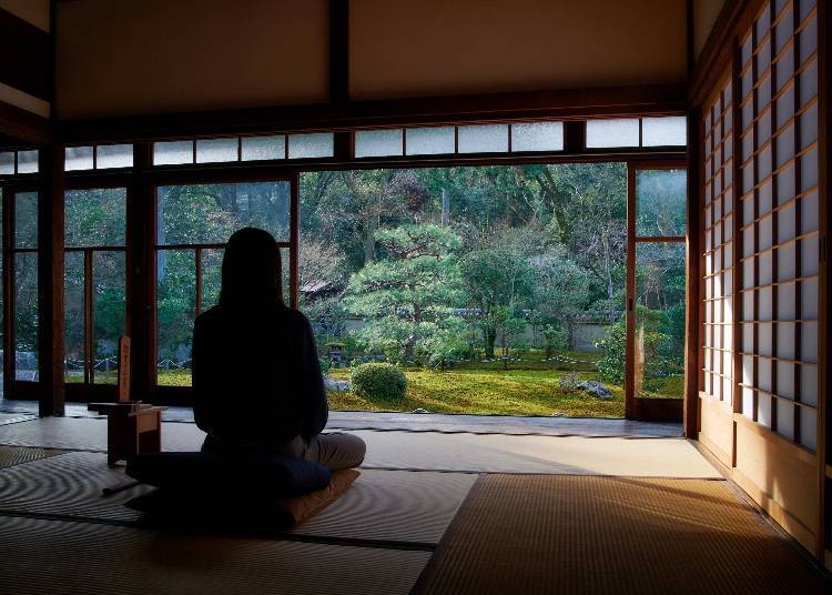 Have a special Zen meditation experience in the hotel's private temple