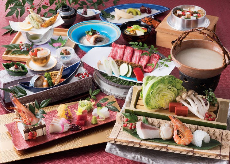Japanese cuisine that changes with the seasons!