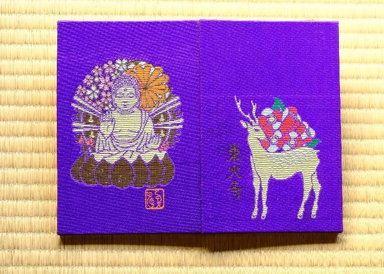 篠原友惠設計的「東大寺朱印帳」含稅2,000日圓