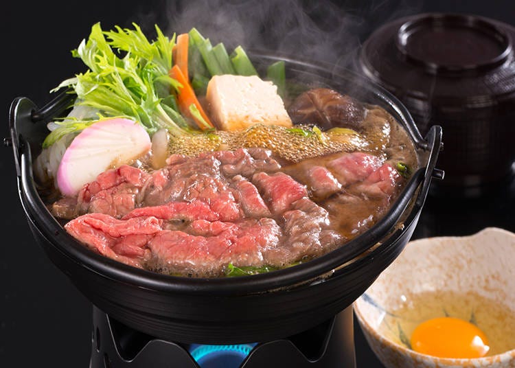 口の中で松阪牛がとろける「まるよし鍋」