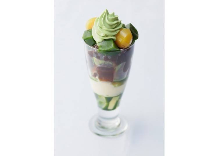 Tsujiri Parfait 1,178 yen (tax included)