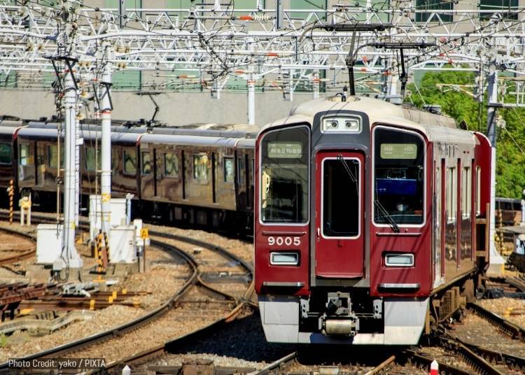 Only Hankyu Railway Connects Osaka, Kyoto, and Kobe Directly